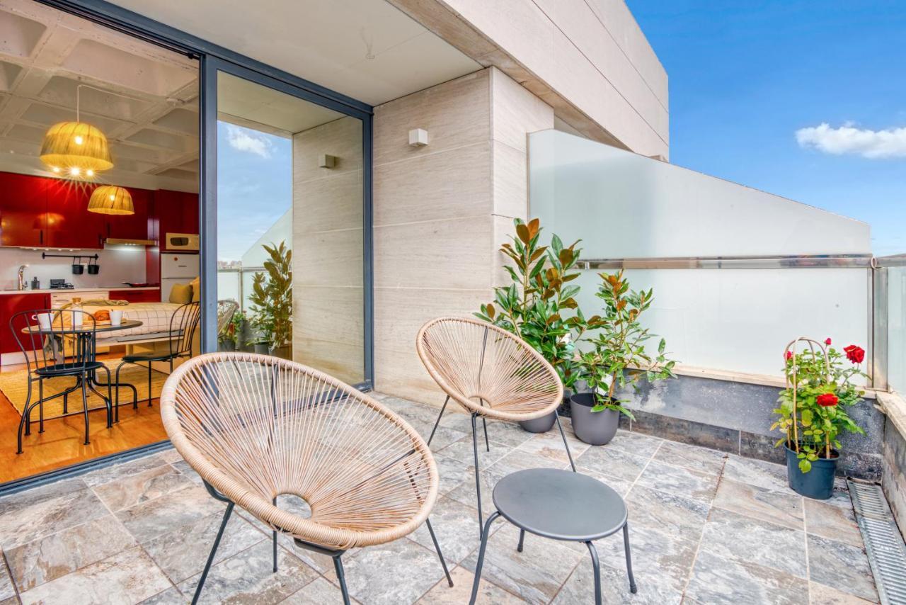 Cozy Penthouse, 20 Min To Downtown, Alcala Norte Madrid Esterno foto